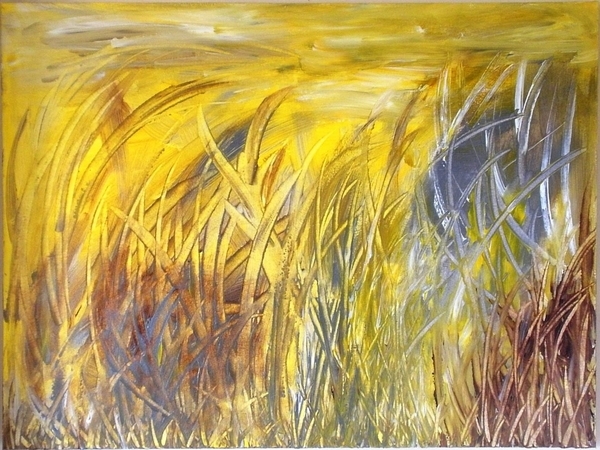 Blowin' in the Wind   36 in x48 in