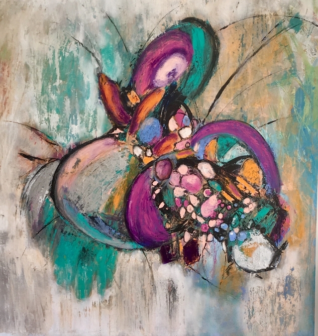 Cornucopia 36in x 36in