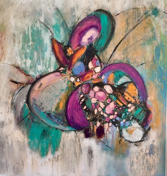 Cornucopia 36in x 36in