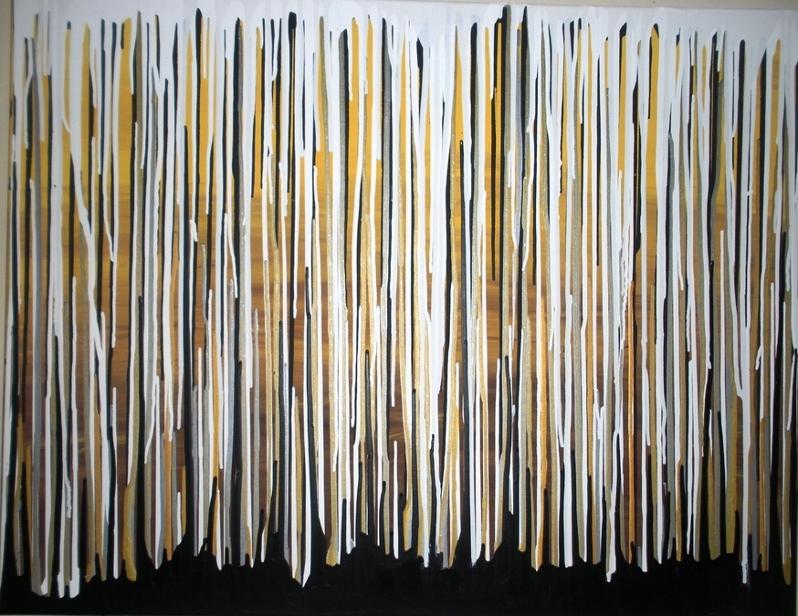 Golden Drape   28 in x 36 in