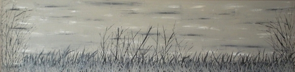 Winter Beach   18 in x 72 in